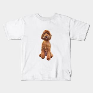 Goldendoodle Golden Doodle Labradoodle Cute Puppy Dog Kids T-Shirt